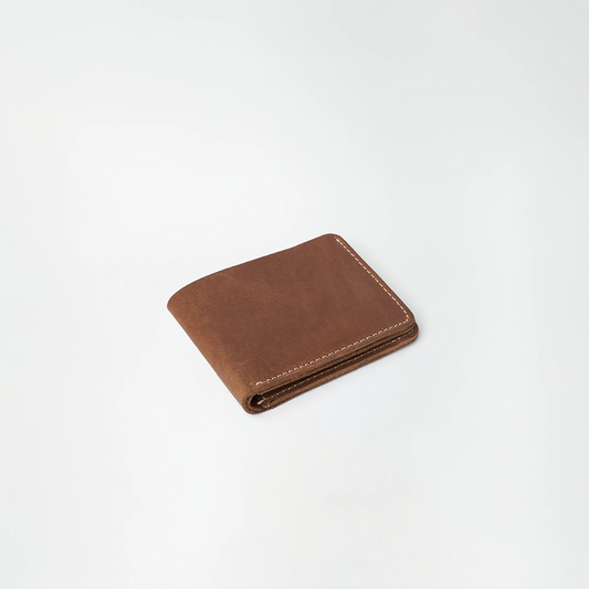 Brown Leather Organizer Wallet
