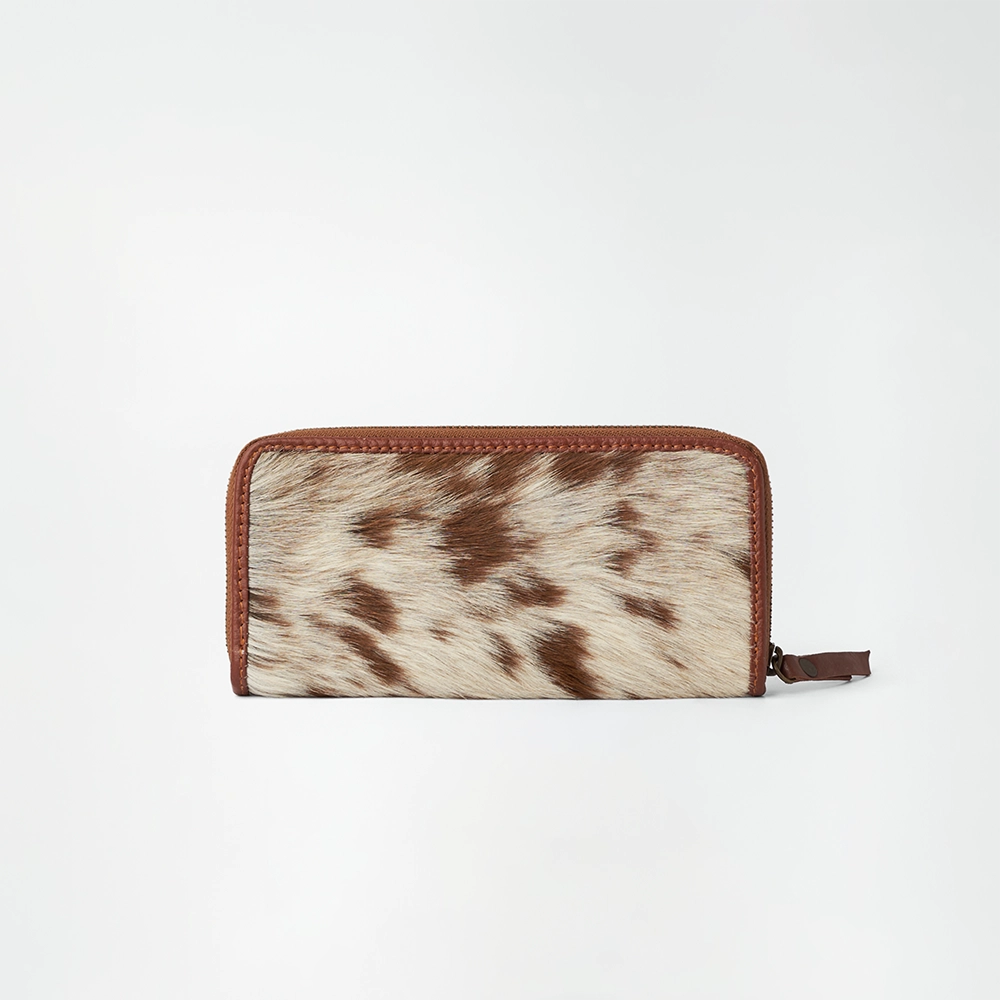The Spotted Leather Wristlet Wallet