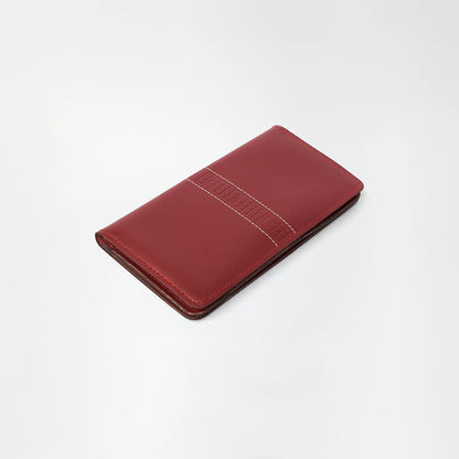 The Sleek Red Organizer Wallet