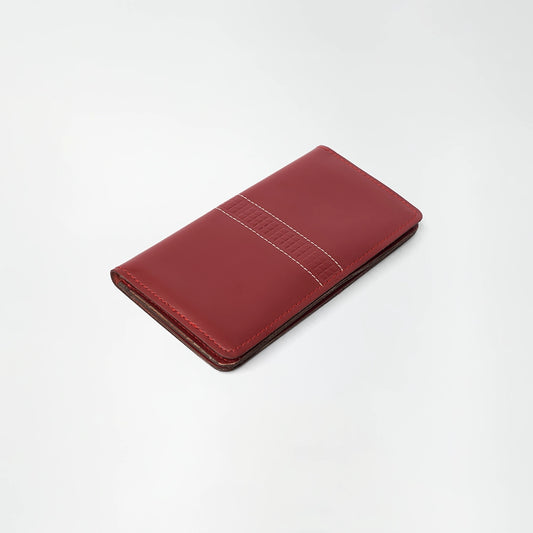 The Sleek Red Organizer Wallet