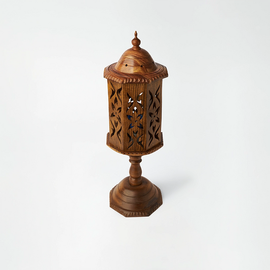 Wooden Side Table Lamp 2