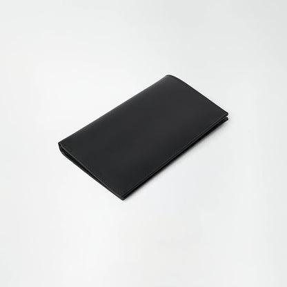 The Sleek Black Bi-Fold Wallet