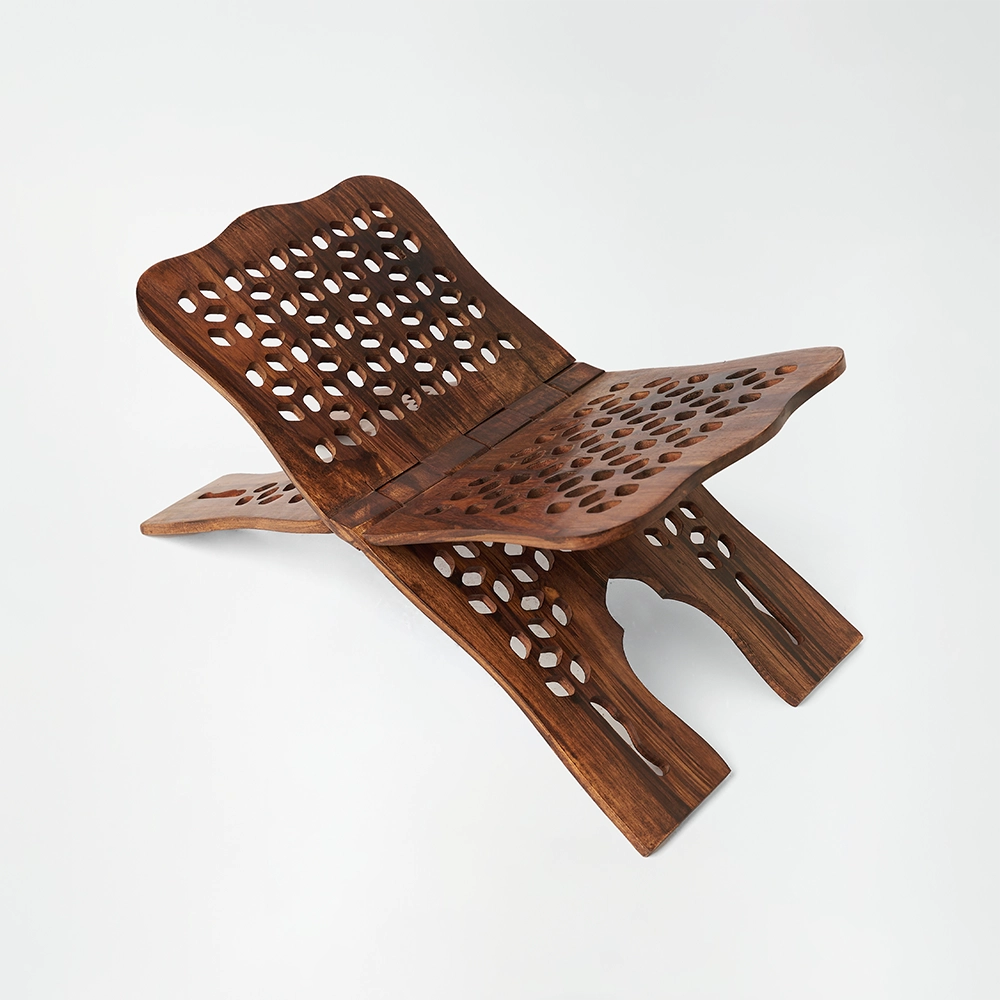 Carved Qur’an Rehal Stand